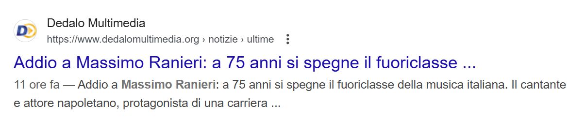 La fake news sulla morte di Massimo Ranieri