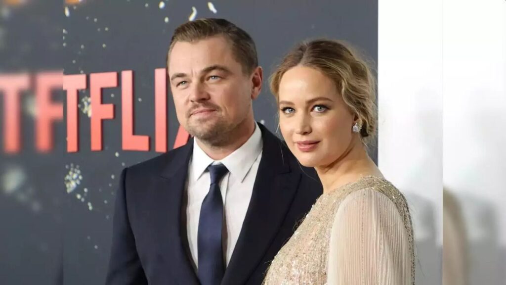 Leonardo DiCaprio e Jennifer Lawrence