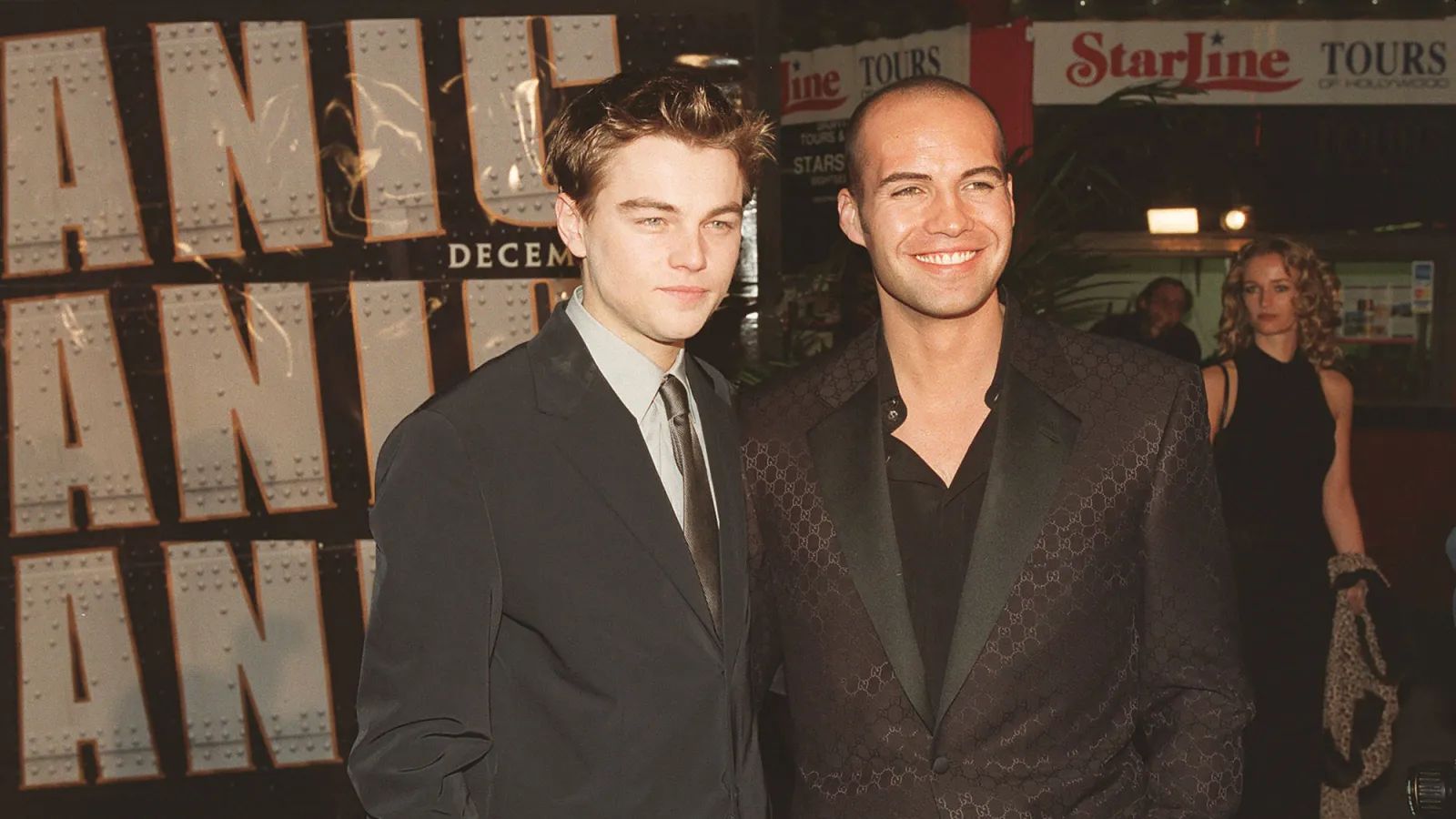 Leonardo DiCaprio e Billy Zane ai tempi di Titanic