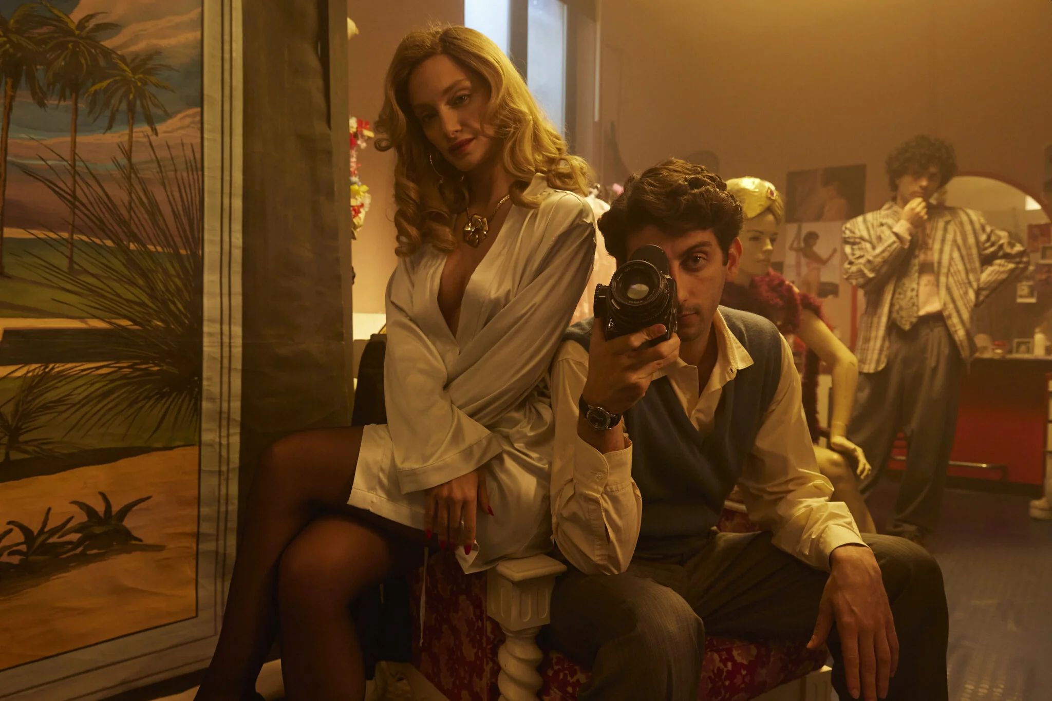 Denise Capezza e Pietro Castellitto in Diva Futura