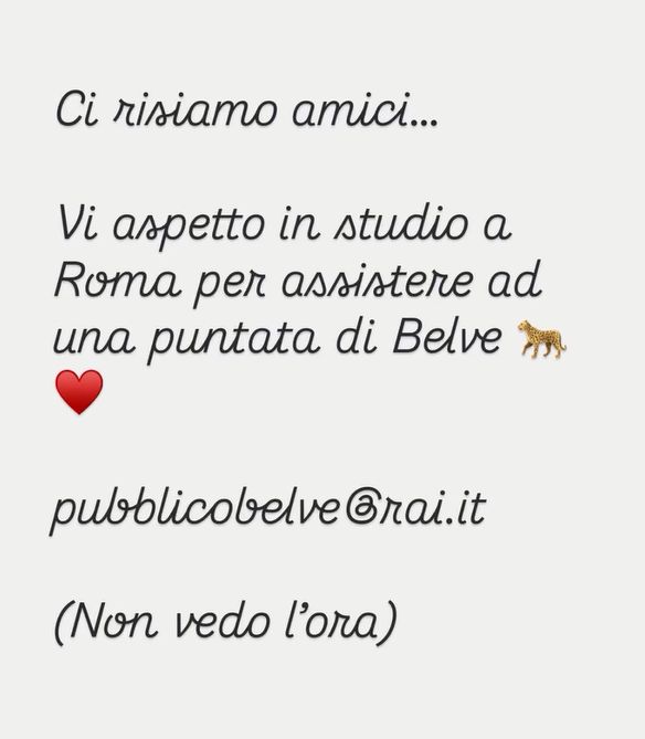 L'annuncio di Francesca Fagnani sull'edizione autunnale di Belve 2025