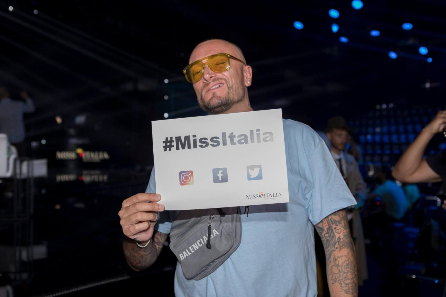 Gue Pequeno a Miss Italia 2025