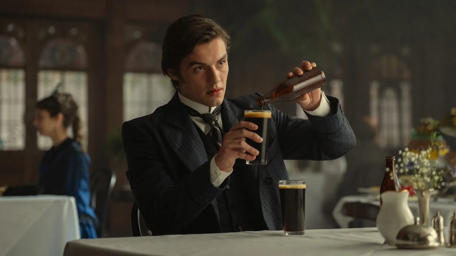 Una scena di House of Guinness.