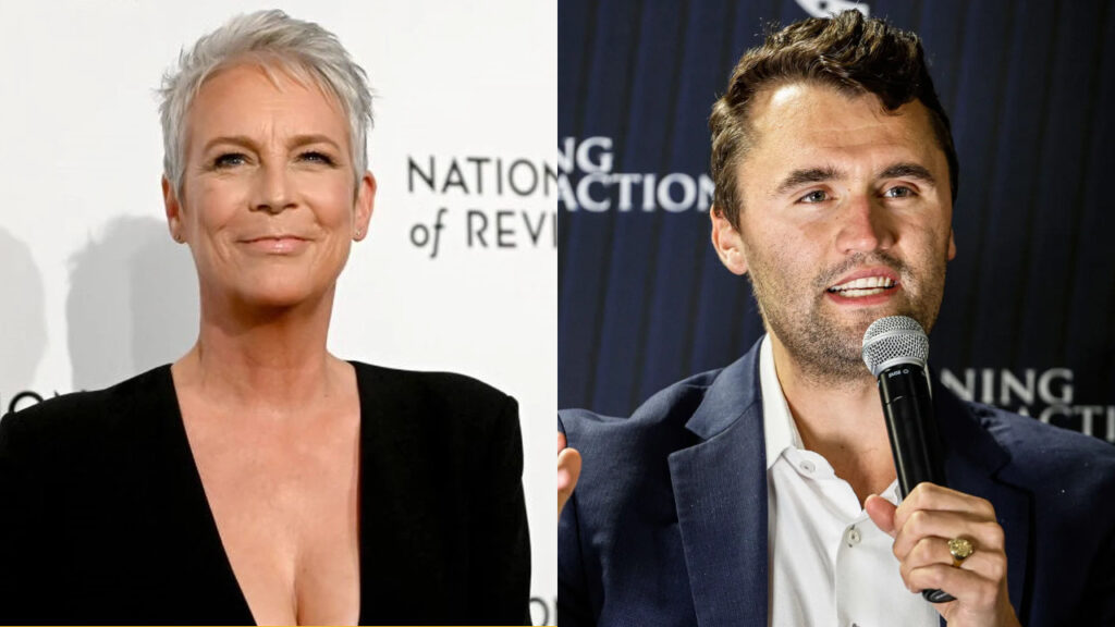 Jamie Lee Curtis e Charlie Kirk
