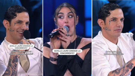 Achille Lauro e Virginia a X-Factor 2025.