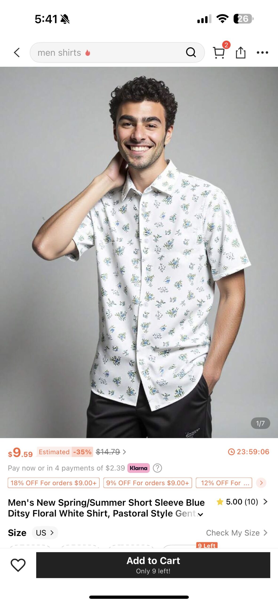 il finto Luigi Mangione su Shein