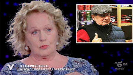 Katia Ricciarelli e Giancarlo Magalli