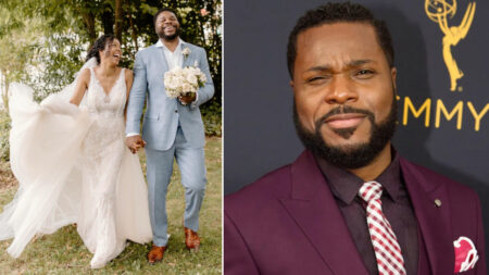 Malcolm Jamal Warner e sua moglie Tenisha