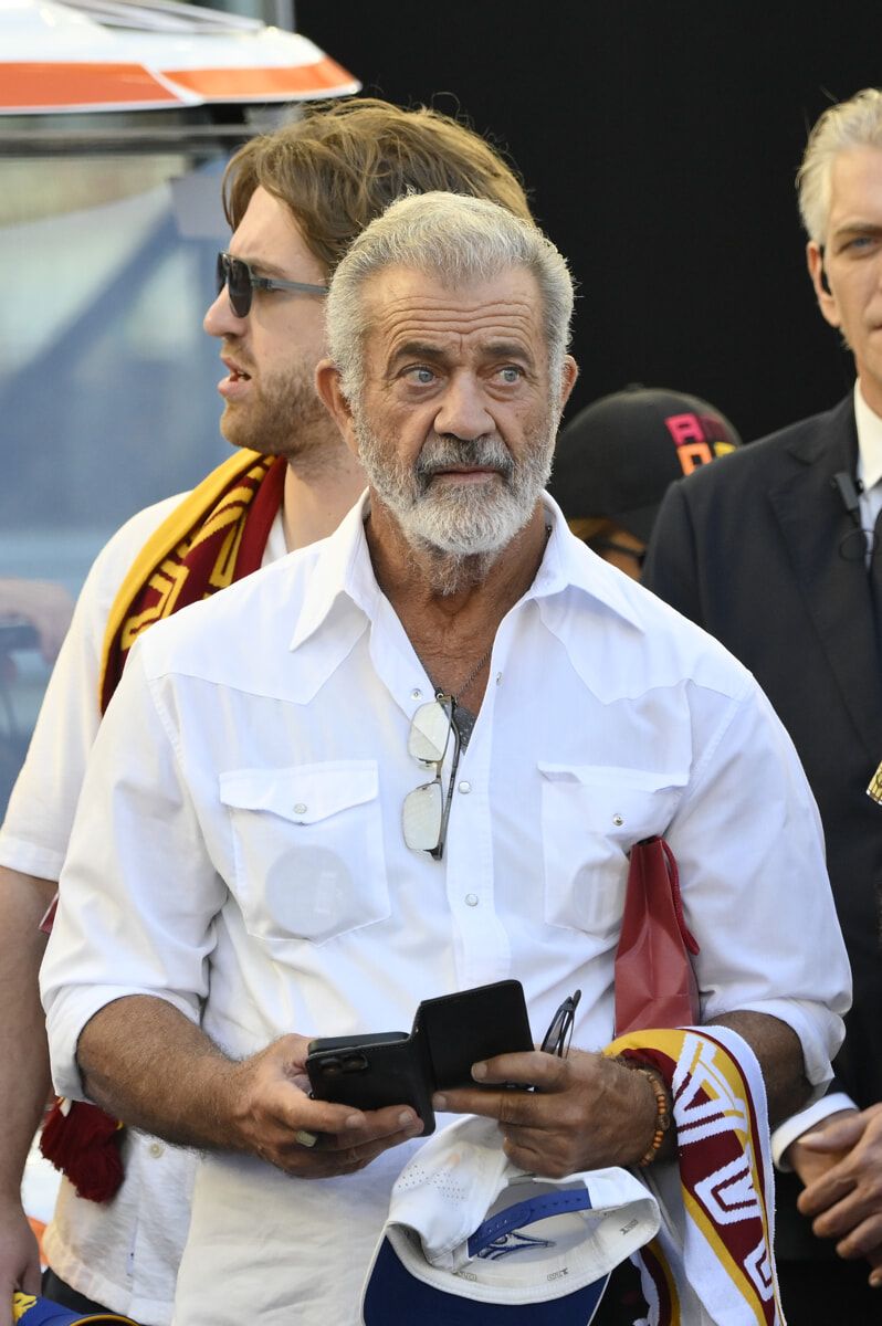 Mel Gibson allo Stadio Olimpico