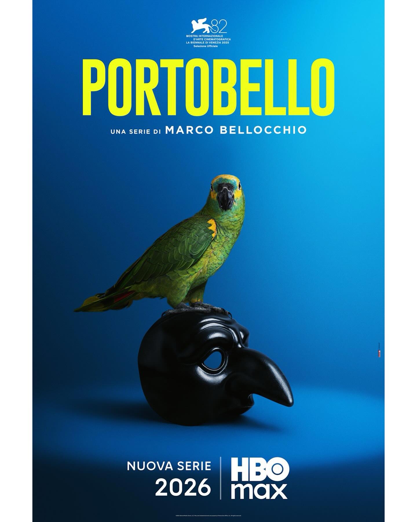 Il poster della serie Portobello, su Enzo Tortora