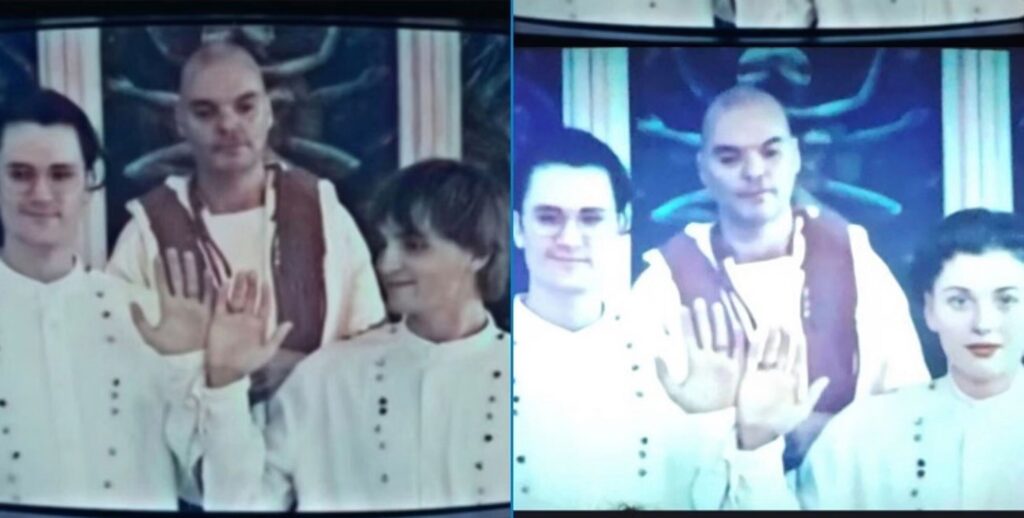 La scena di Together ritoccata in cina con AI