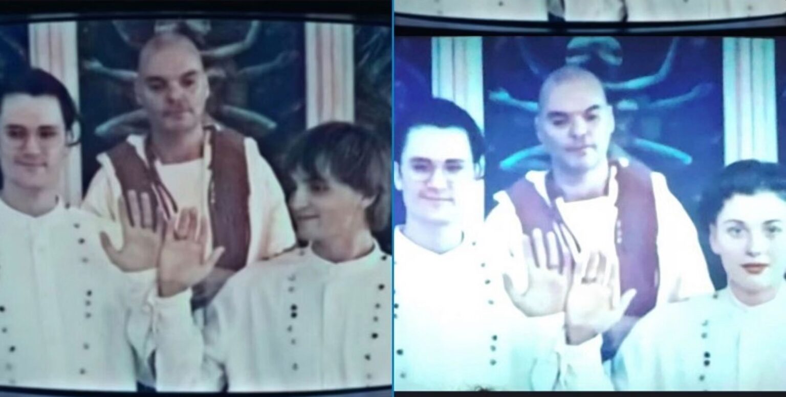 La scena di Together ritoccata in cina con AI