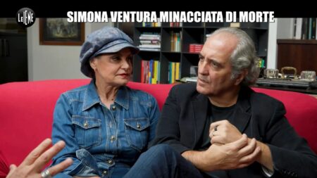 Simona Ventura e Giovanni Terzi