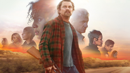 I protagonisti di Una battaglia dopo l'altra (fonte: Warner Bros. Entertainment Italia)