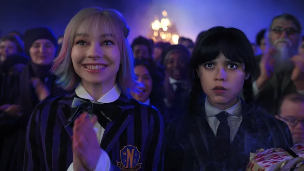 Mercoledi 2 parte 2, una scena (fonte: Netflix)