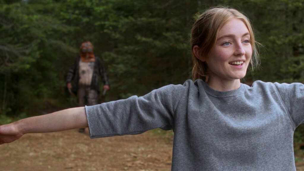 Una scena di In a violent Nature (fonte: Shudder)