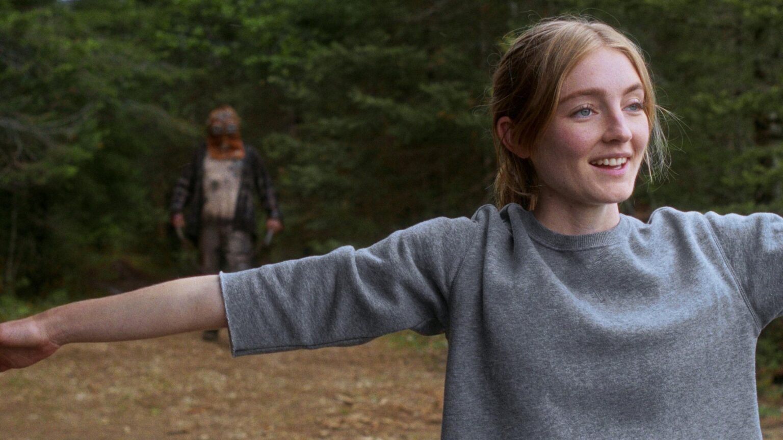 Una scena di In a violent Nature (fonte: Shudder)