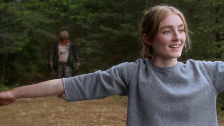 Una scena di In a violent Nature (fonte: Shudder)