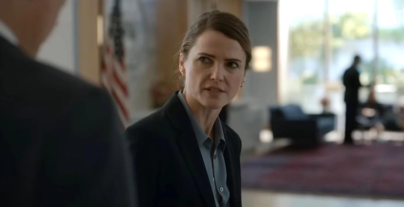 Una scena di The Diplomat 3 (fonte: Netflix)