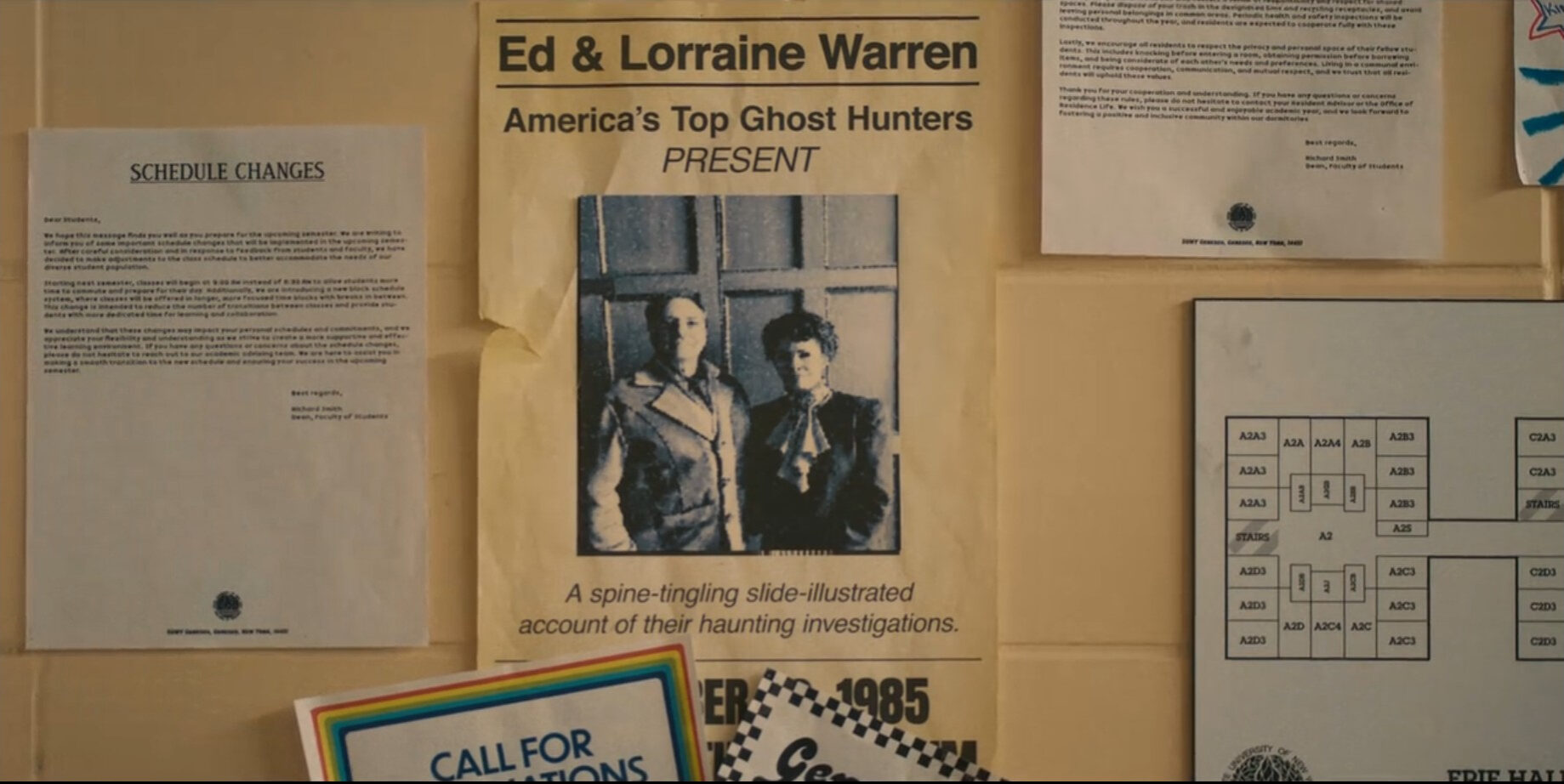 Una scena della docuserie True Haunting su Netflix