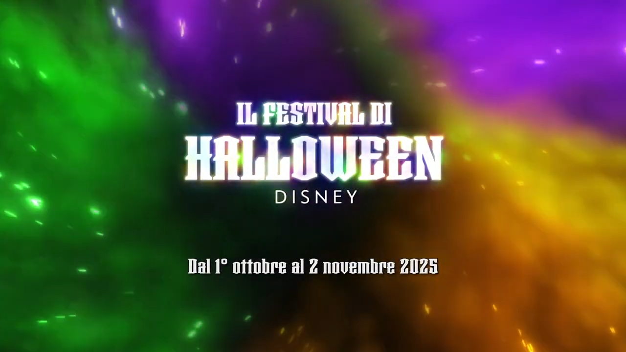 Il logo del Festival di Halloween 2025 a Disneyland Paris