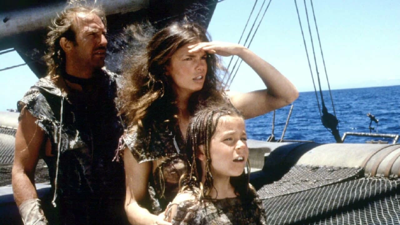 Una scena di Waterworld (fonte: Universal Pictures)