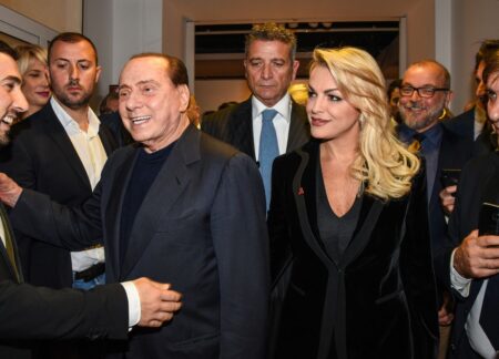Silvio Berlusconi e Francesca Pascale