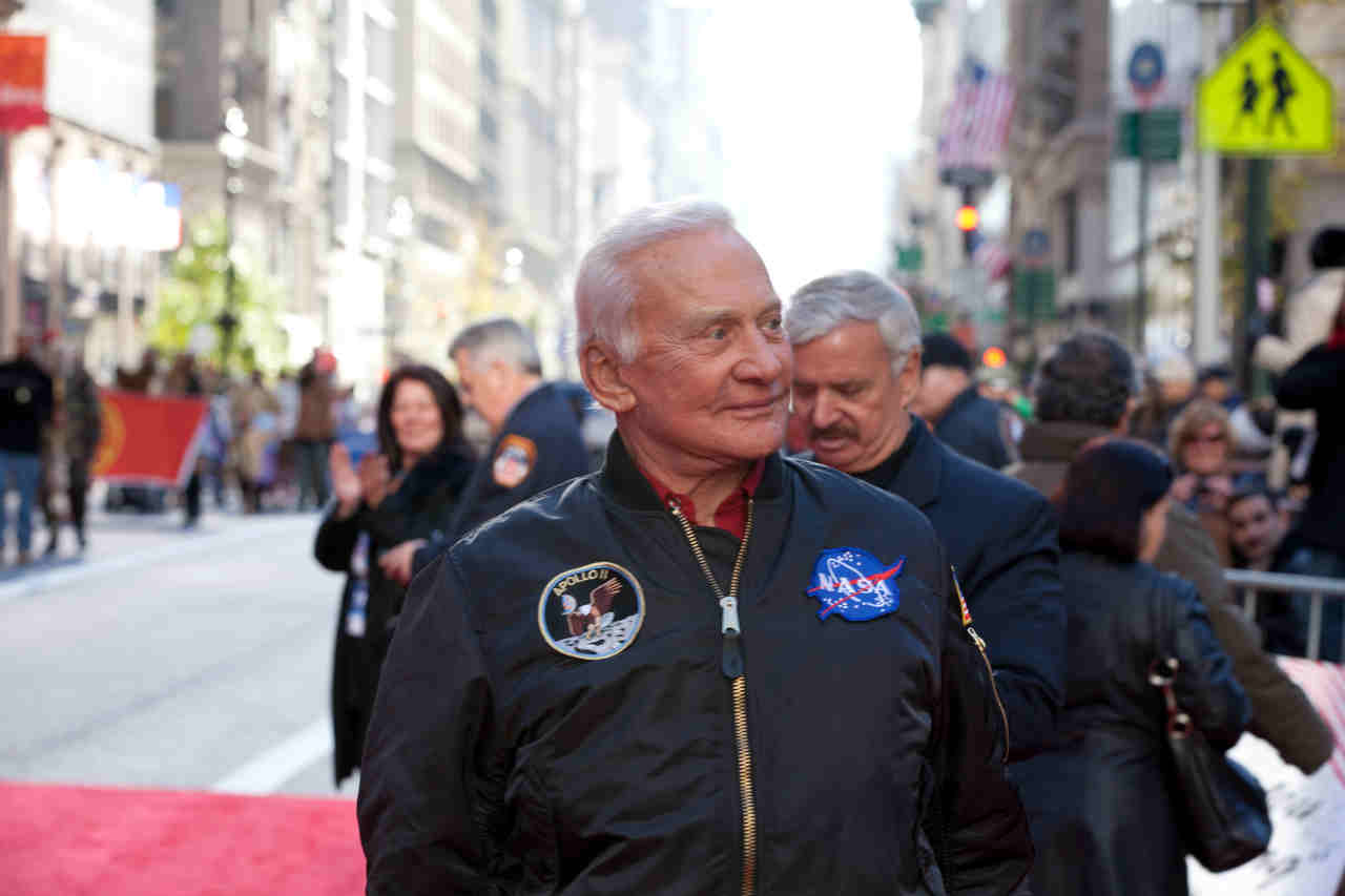 Buzz Aldrin nel 2010