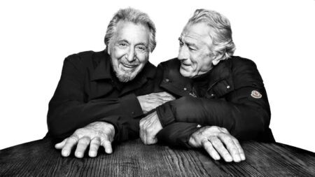 De Niro e Pacino insieme per Moncler: la prima campagna di moda dei due giganti del cinema Robert De Niro e Al Pacino nella campagna pubblicitaria Moncler
