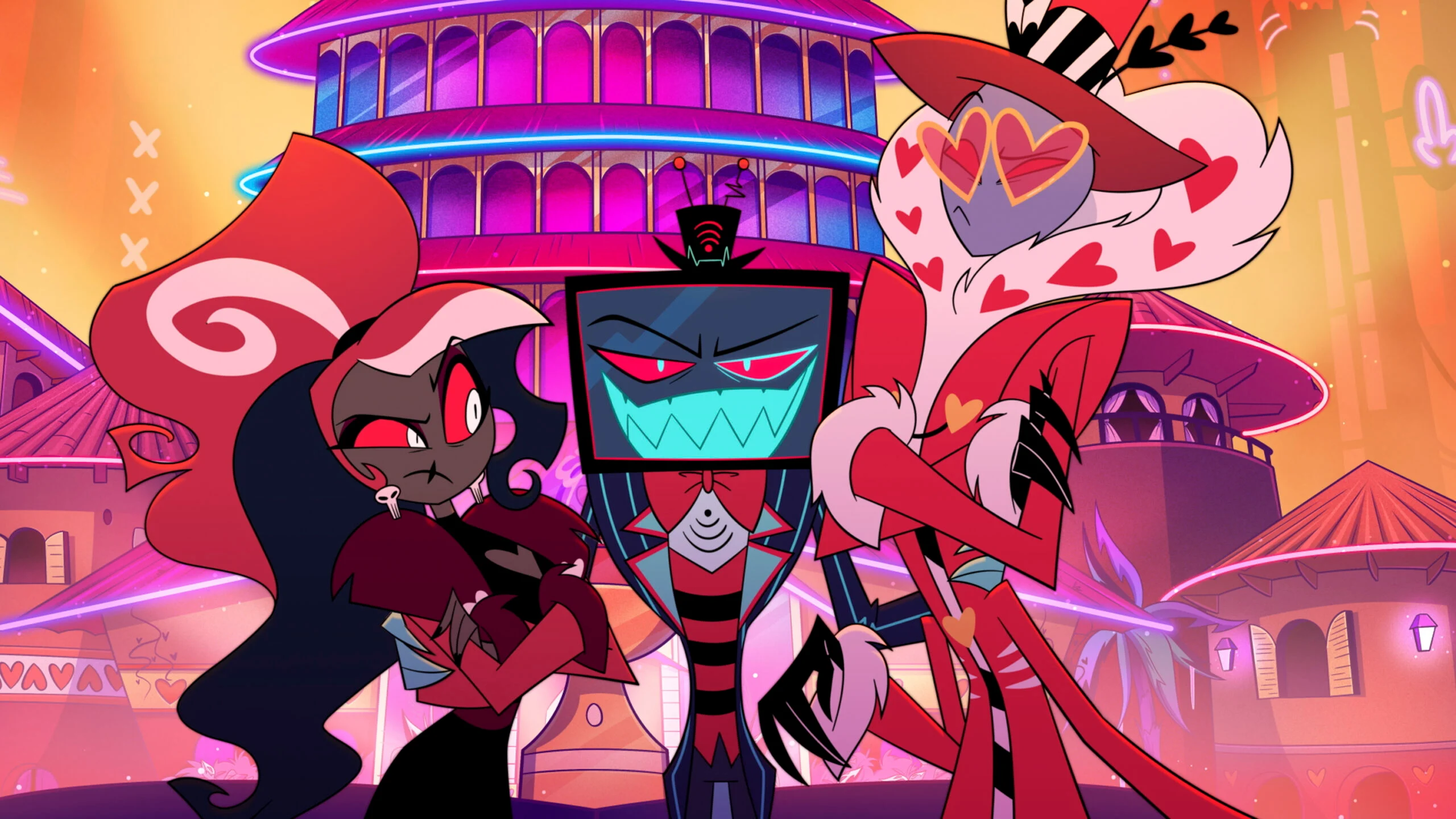 Una scena di Hazbin Hotel 2 (fonte: Netflix)
