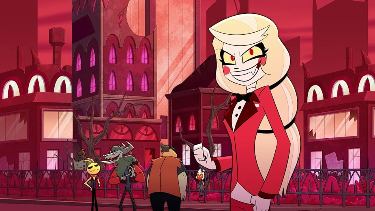 Una scena di Hazbin Hotel 2 (fonte: Netflix)