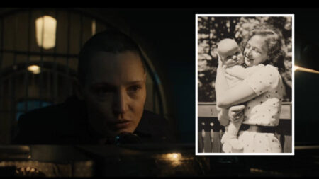 Ilse Koch nella serie Monster e nella realtà con suo figlio