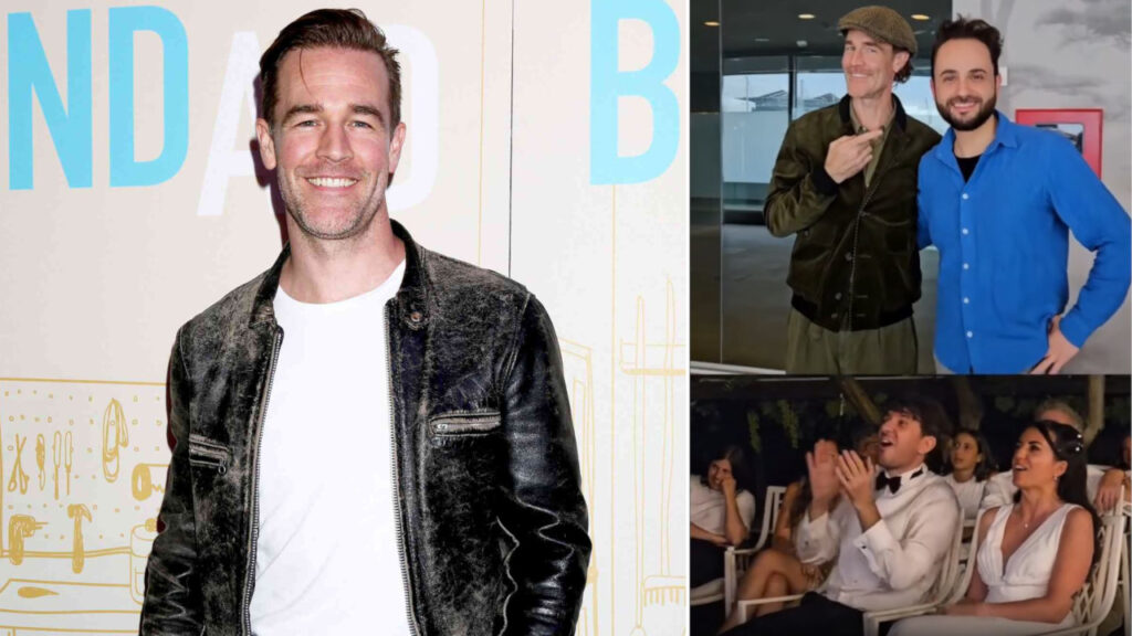 James Van Der Beek e gli sposi italiani