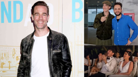 James Van Der Beek appare a sorpresa nel video tributo a due sposi italiani “Spero lei sia la tua Joey” James Van Der Beek e gli sposi italiani