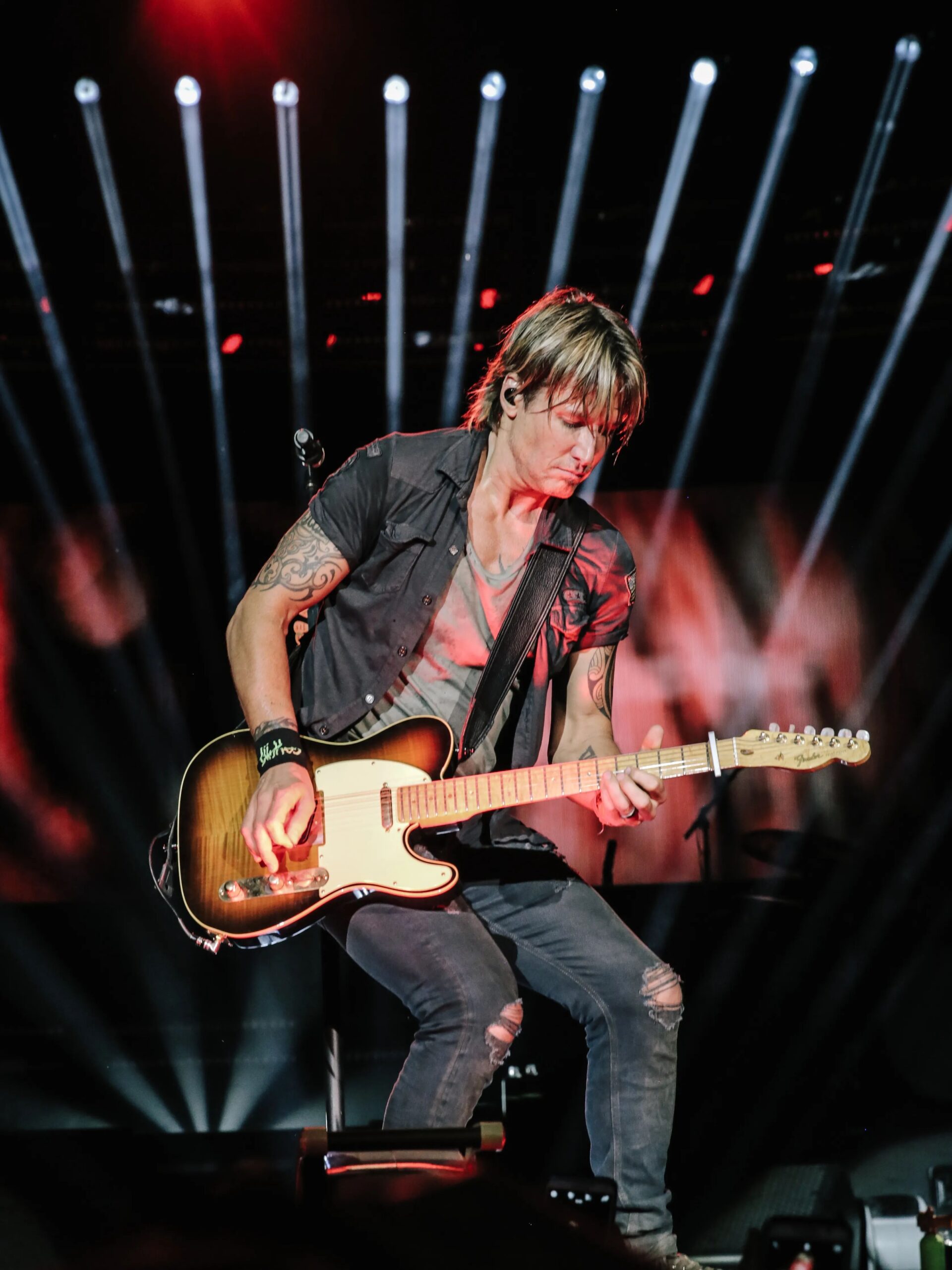 Keith Urban durante un concerto