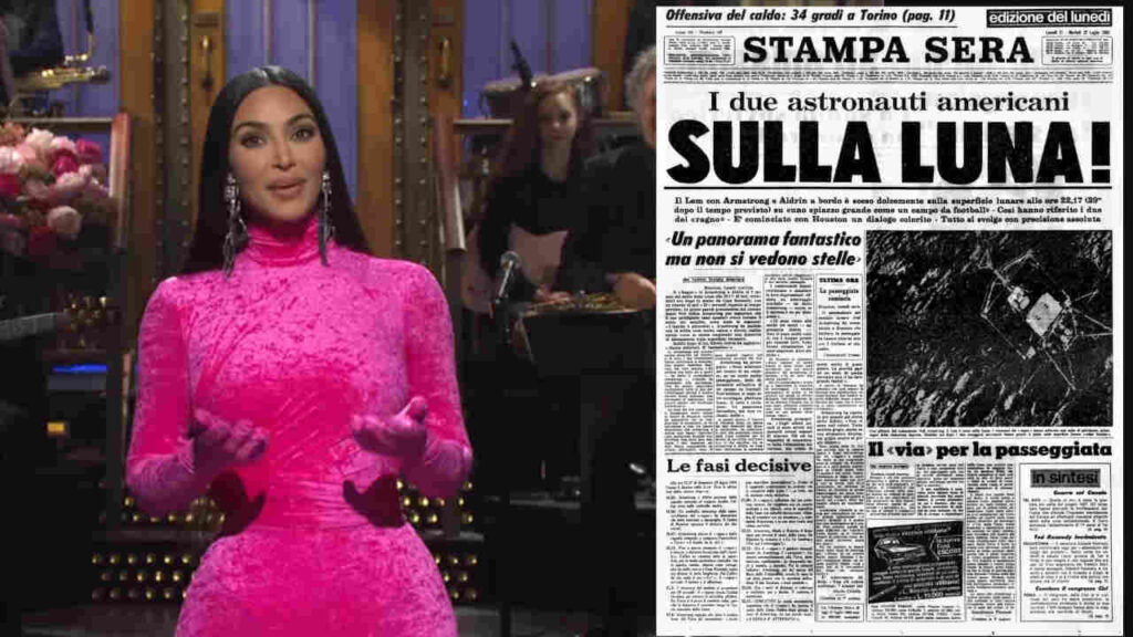 Kim Kardashian e lo sbarco sulla Luna del 1969