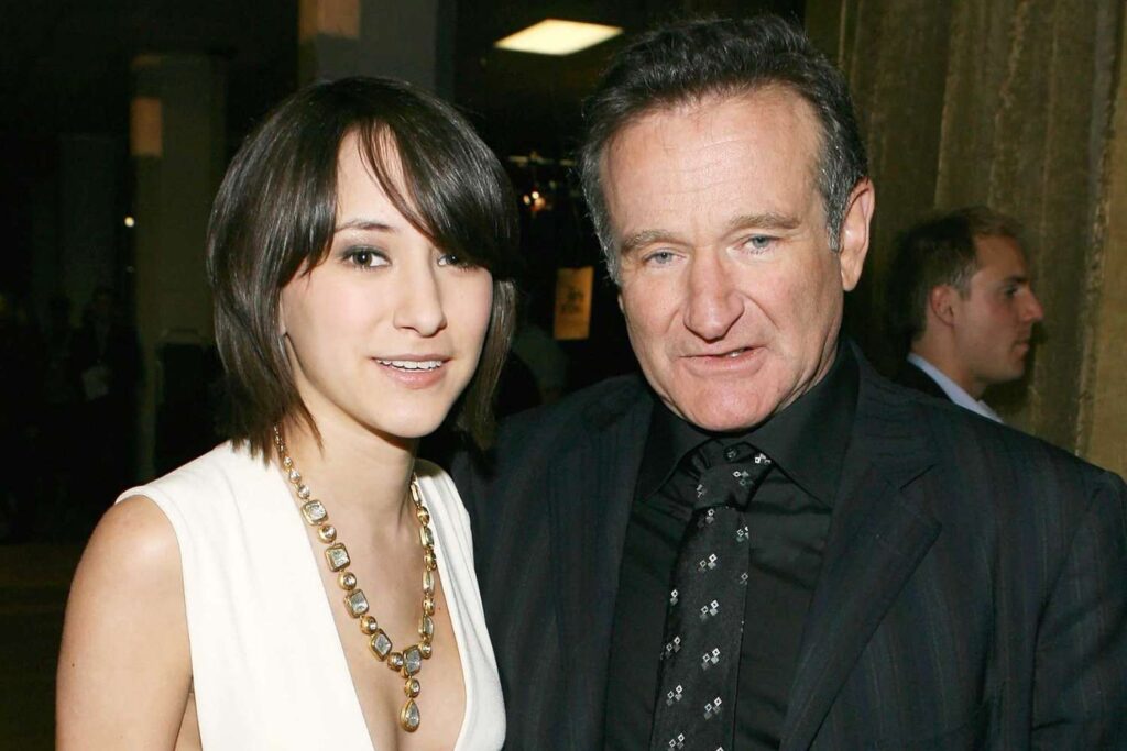 Robin Williams e sua figlia Zelda