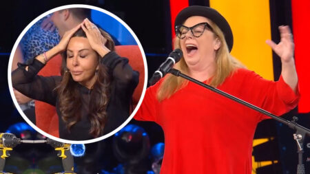 Sabrina Ferilli e Laura Marchetti a Tu si que vales