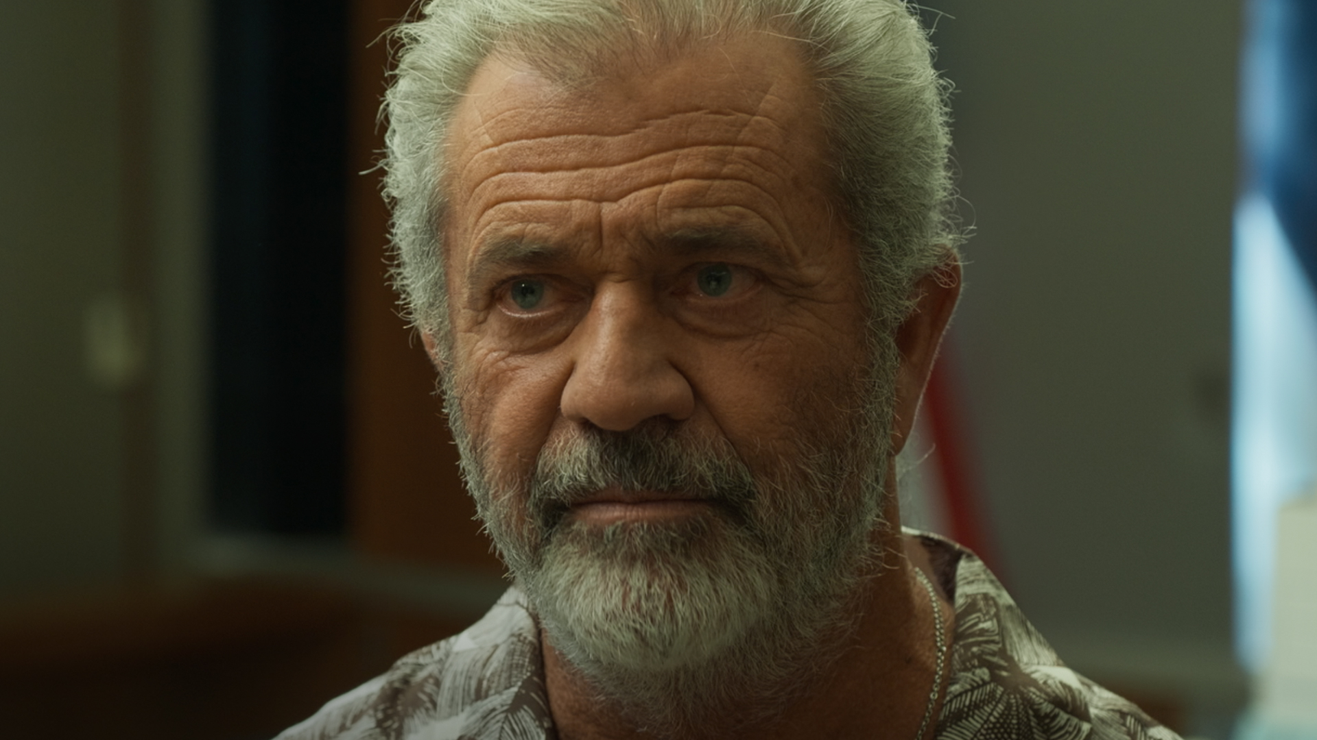 Mel Gibson in una scena di Boneyard - Il caso oscuro.