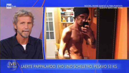 “Ero diventato uno scheletro”: Laerte Pappalardo svela la sua dieta estrema nel suo periodo più buio Laerte Pappalardo