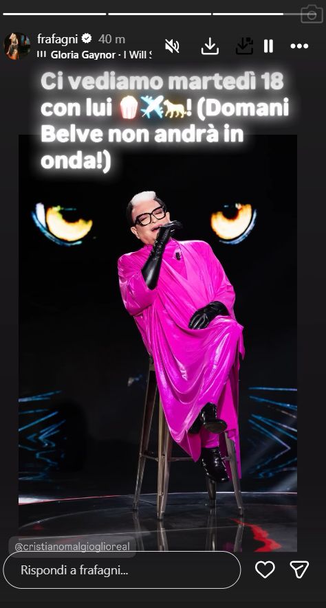 Cristiano Malgioglio a Belve