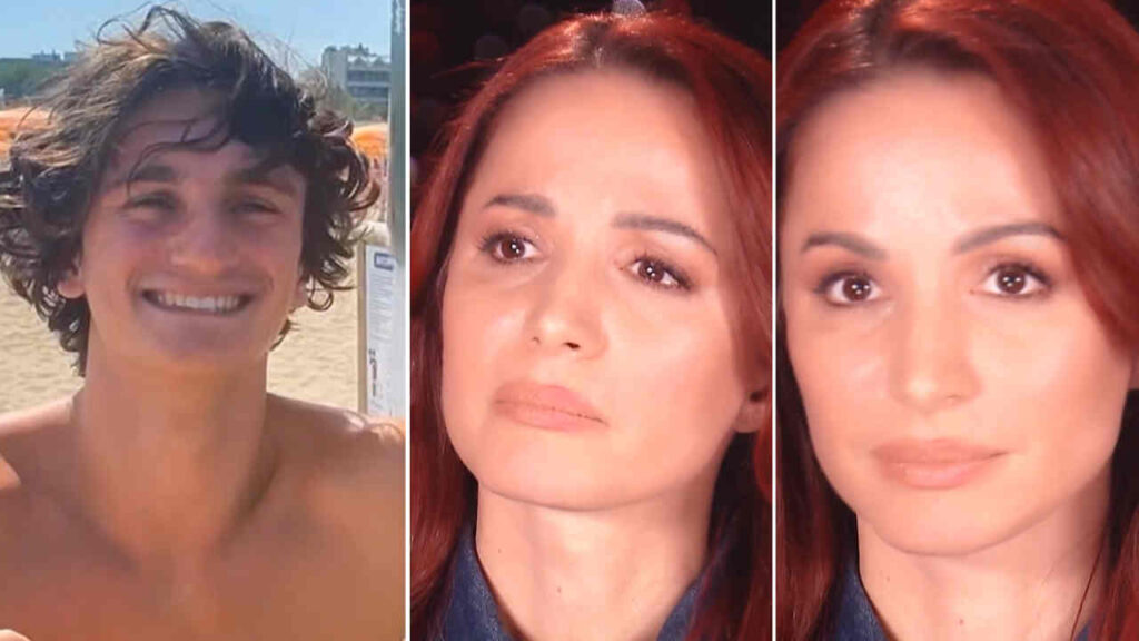 Andrea Delogu e suo fratello Evan