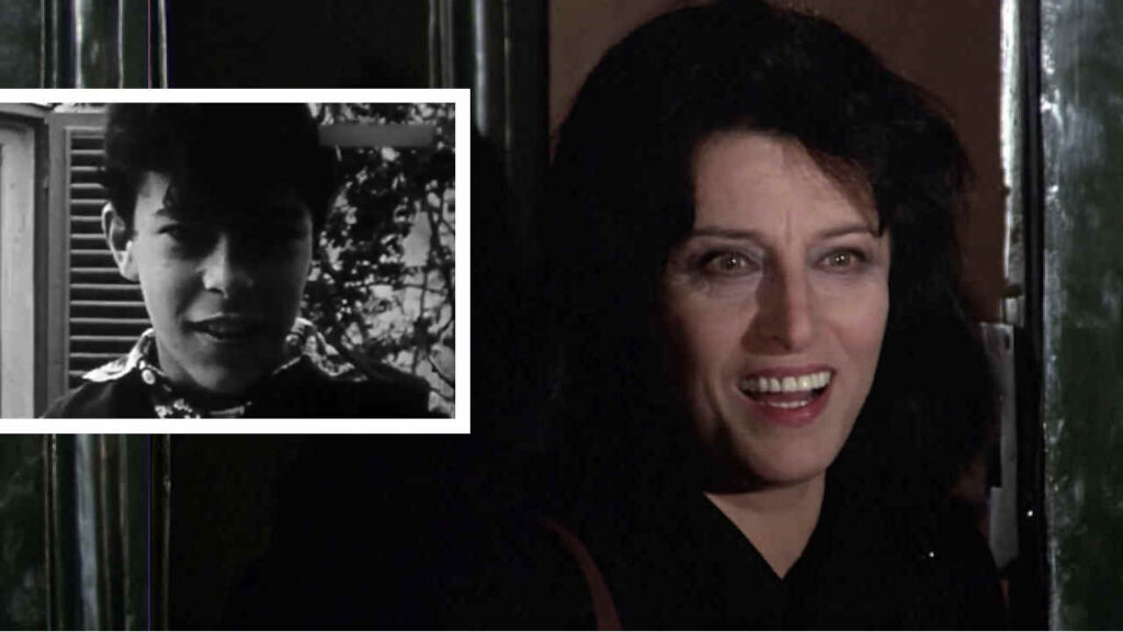 Anna Magnani e suo figlio Luca