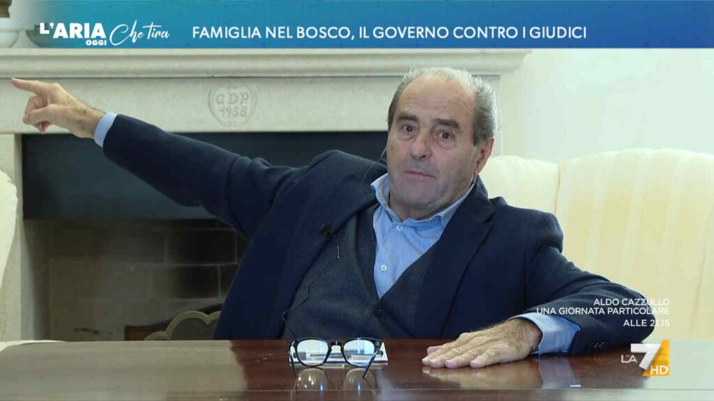 Antonio Di Pietro a L'aria che tira