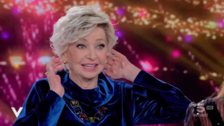 Enrica Bonaccorti a Verissimo