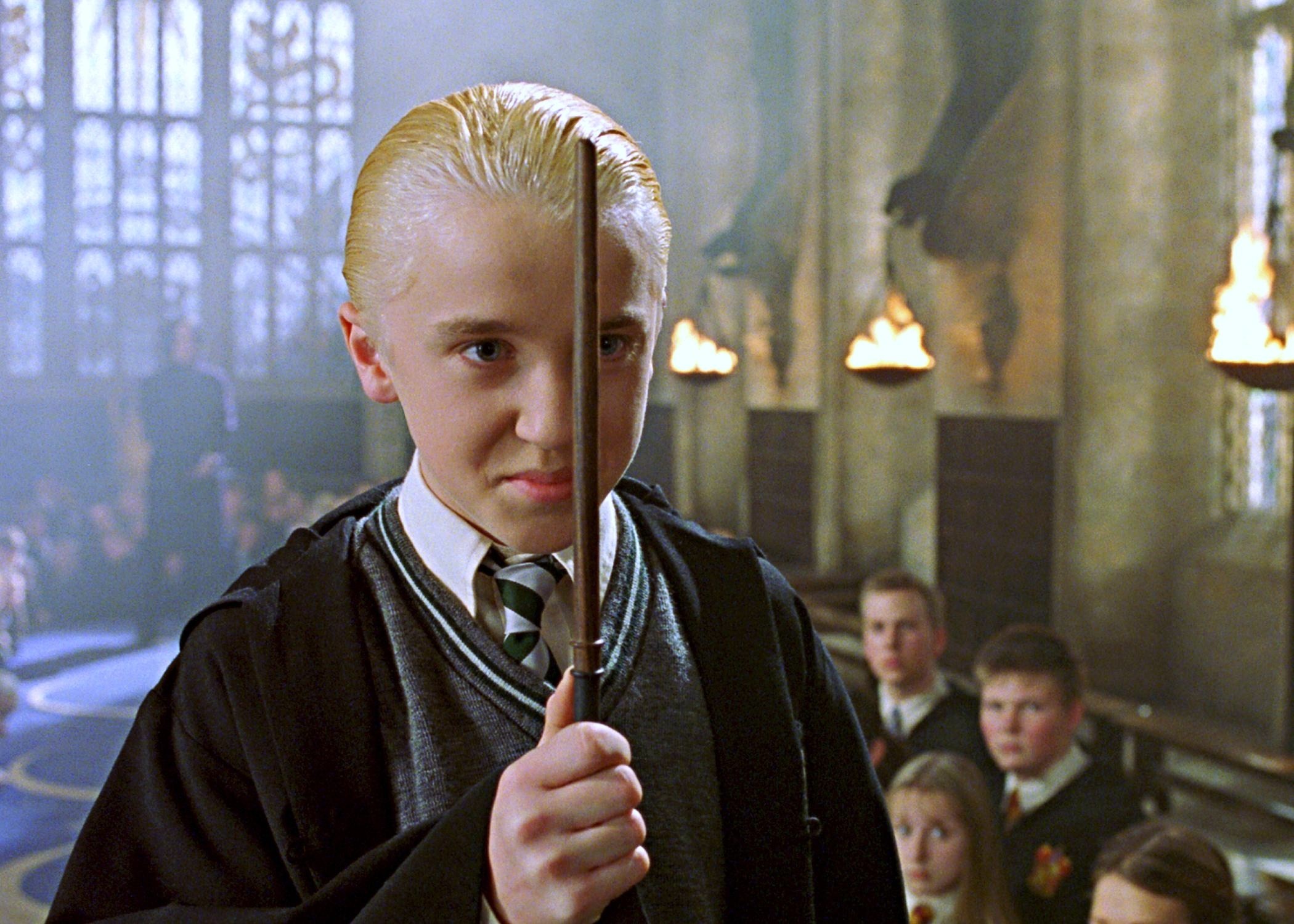 Tom Felton è Draco Malfoy nella saga di Harry Potter. 