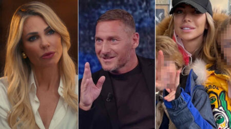 Ilary Blasi, Francesco Totti e Noemi Bocchi