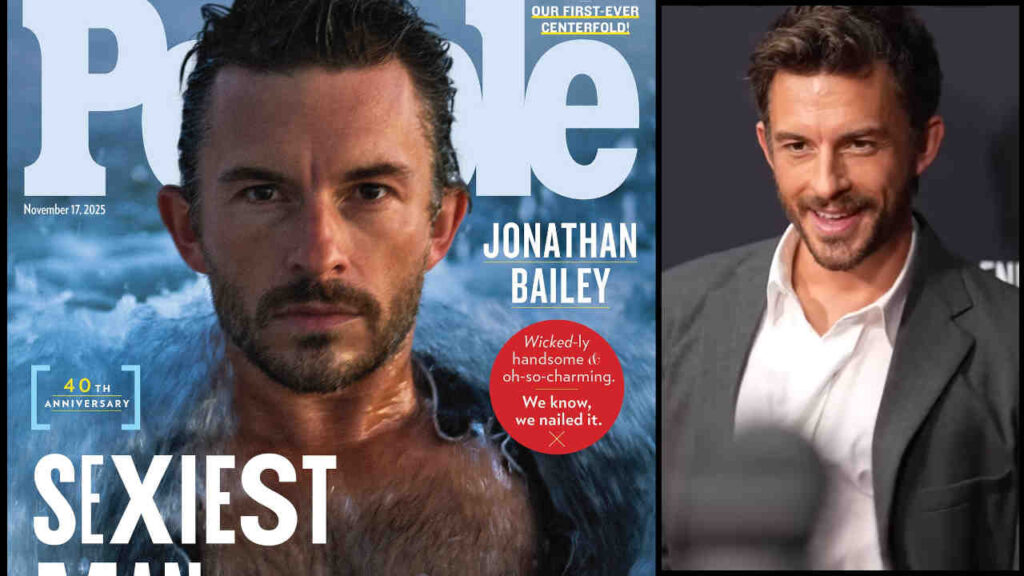 Jonathan Bailey sulla cover di People