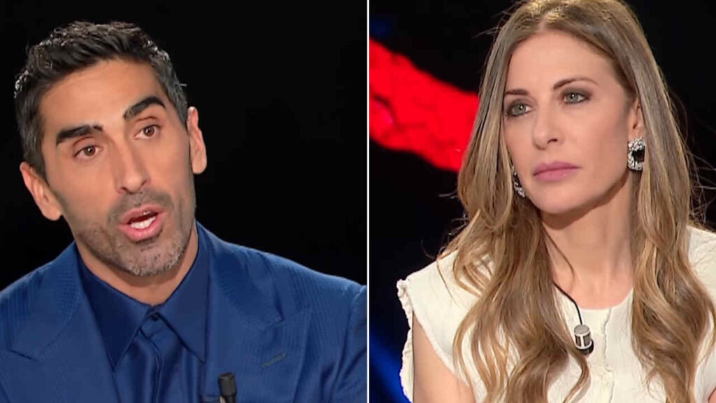 Filippo Magnini e Francesca Fagnani a Belve