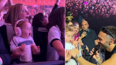 Bimba di pochi mesi al concerto di Mengoni, lui ferma tutto: “Tua mamma è una pazza” e sui social scoppia la polemica (VIDEO) La bambina tra il pubblico del concerto di Marco Mengoni a Eboli